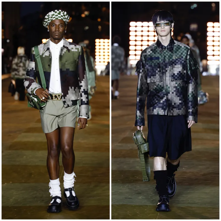 LV 2024春夏男裝系列。品牌提供