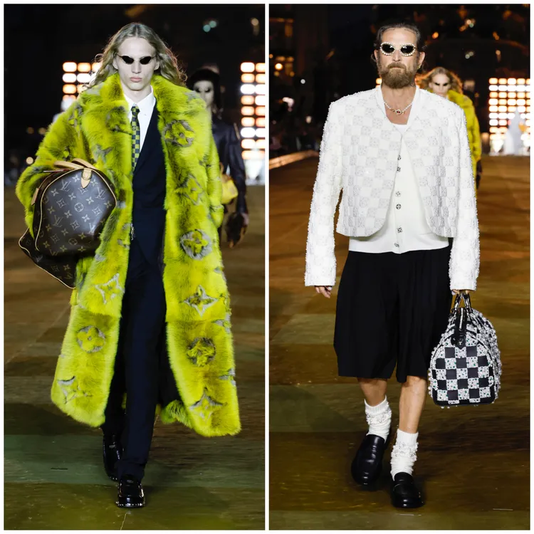 LV 2024春夏男裝系列。品牌提供