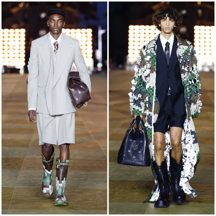 LV 2024春夏男裝系列。品牌提供