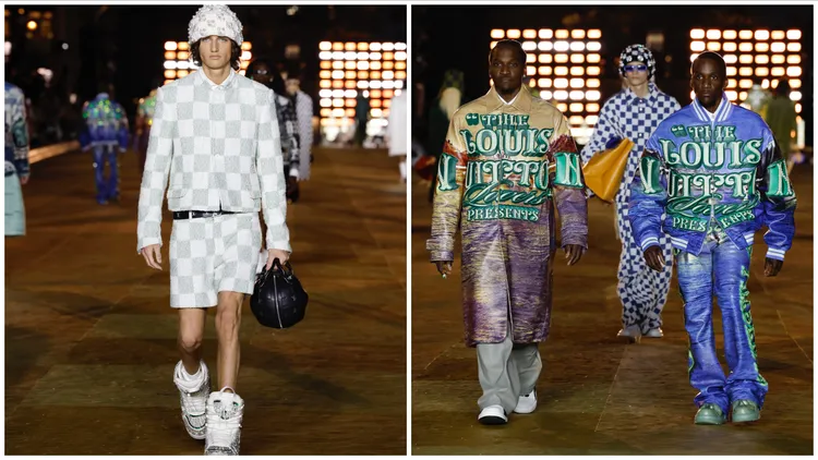 LV 2024春夏男裝系列。品牌提供