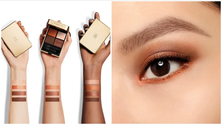 高訂深邃四色眼影盤#910 Undressed Brown。品牌提供