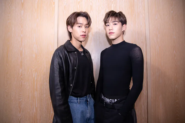 Billkin（左）、PP的中文名字都很難寫。環球音樂提供