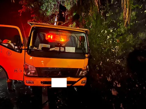 抢修中横电力 台电员工遭工程车夹击山壁惨死!疑未拉手煞车酿祸