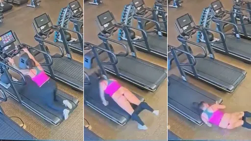 在健身房自摔「被扒掉褲子」　26歲女：我現在真的很怕跑步機