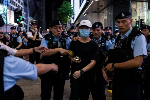 六四天安門事件34週年 香港警方拘捕超過20人