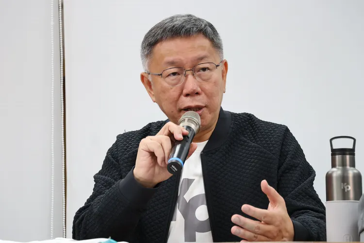 時任台北市長柯文哲。資料照