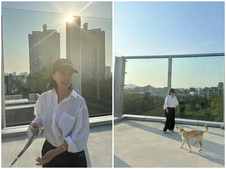 嚴正化私下穿搭簡單，還常會搭配鴨舌帽。翻攝umaizing IG