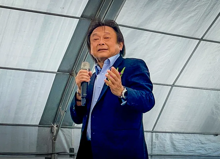 王世堅說，「我覺得最不可忍受的。就是這種性騷擾案」。賴昀岫攝