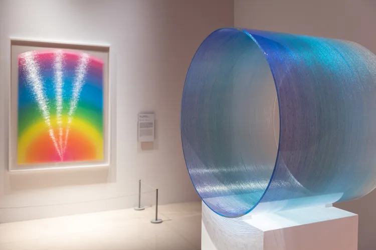 「材料超展開」藝術家石川美奈子作品區。 館方提供