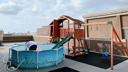 寵孫魔人!阿公砸錢蓋好市多系水樂園 上萬網友朝聖:超幸福