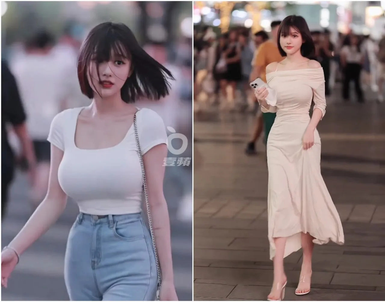 翻版林明禎現身街頭！前凸後翹比本尊更「澎湃」 路人簇擁求合照