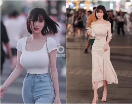 翻版林明禎現身街頭!前凸後翹比本尊更「澎湃」 路人簇擁求合照