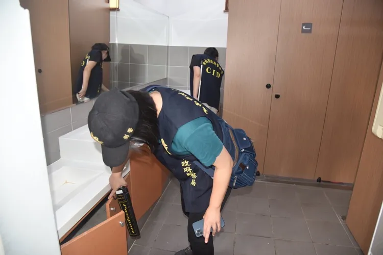 初步未發現可疑爆裂物。警方提供