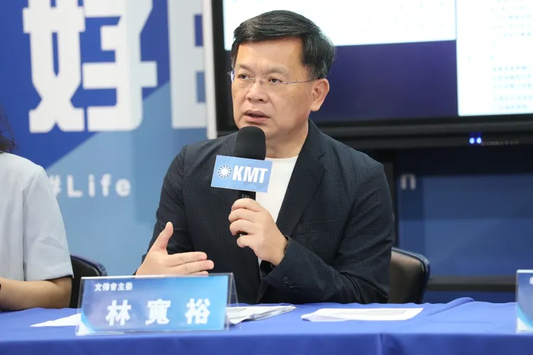 文傳會主委林寬裕。國民黨提供