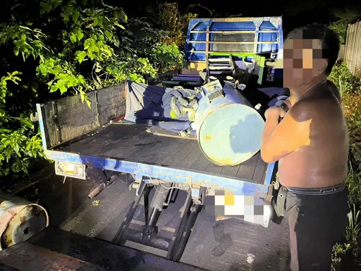 三更半夜潛入航空城預定地行竊　警方當場人贓俱獲還搜出毒品