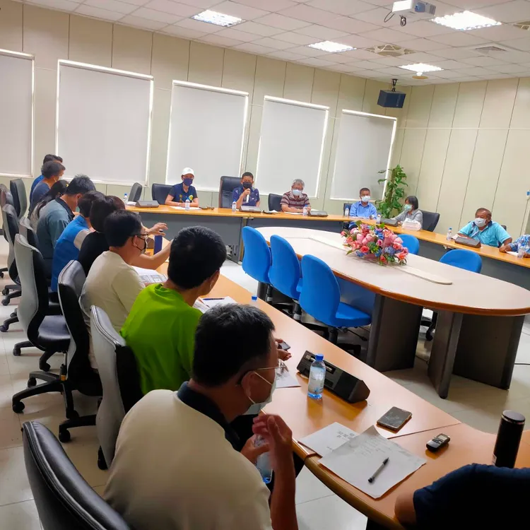 高雄市傳出疑似病例，相關單位開會備戰。高市衛生局提供