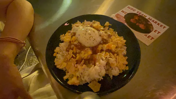 墨西哥咖哩飯。張沛森攝