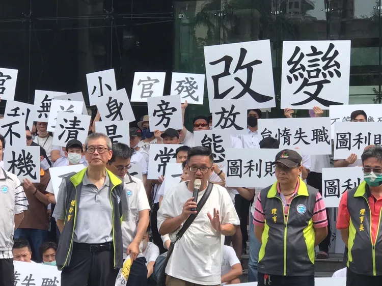 數位平台工會理事長李威爾。陳怡文攝