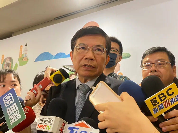 交通部長王國材。陳怡文攝