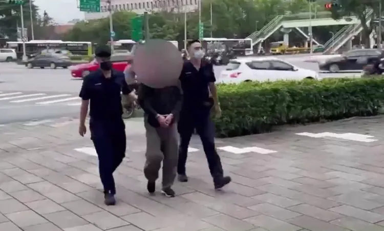 警方循線逮人。翻攝畫面