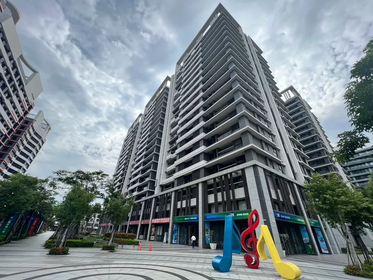 區段房價不斷上揚，已出現中古屋4字頭行情。葉家銘攝