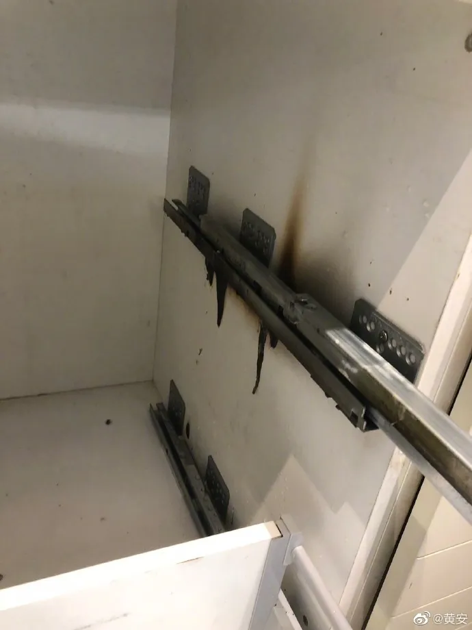 黃安老家因為氣爆受災。取自黃安微博