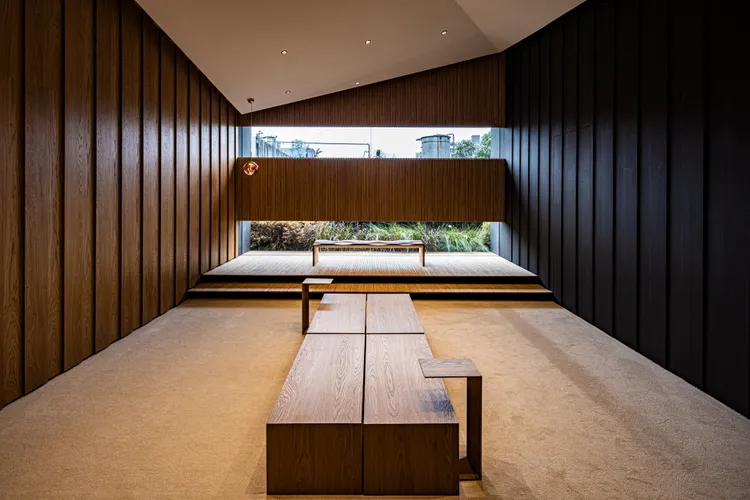 「睦月」顯現原生質地與大地色系的高質感日系風格。甲桂林提供