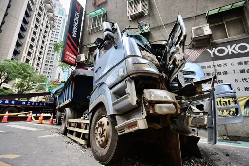 信義區砂石車撞民宅!結構柱整根斷 議員爆可能與新北市工程有關