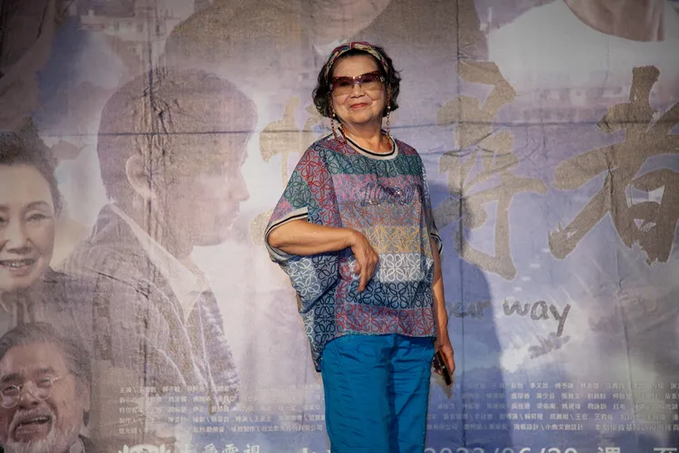 王滿嬌在《搜尋者》飾演況明潔的婆婆。大愛提供