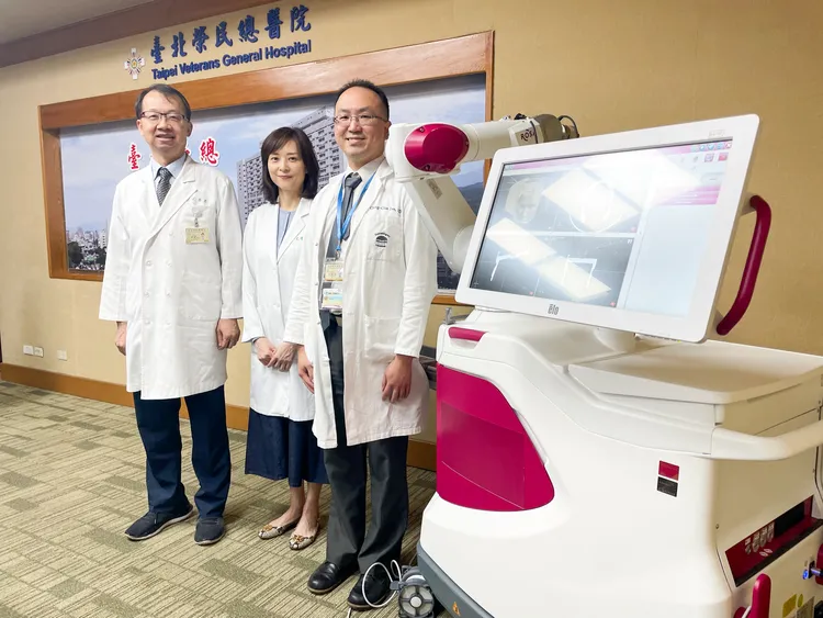 北榮於2021年引進機器人輔助手術。賴昀岫攝