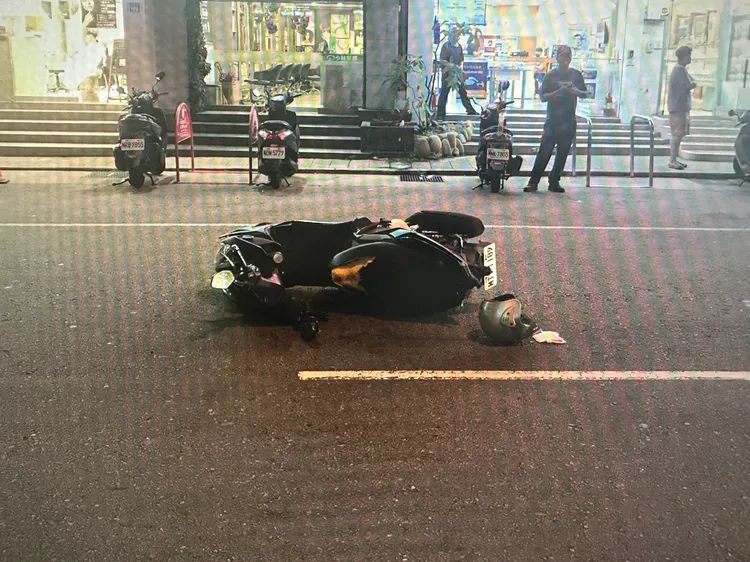 肇事機車。民眾提供
