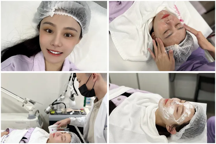 小薇採用韓式立效音波屬於非侵入式的治療，不必等待修復期可立即上工，且直達筋膜層，可刺激肌膚膠原增生，由內而外讓臉部恢復膨潤，也是目前市場上最受歡迎的醫美項目之一。翻攝《小薇薇薇》的粉絲頁