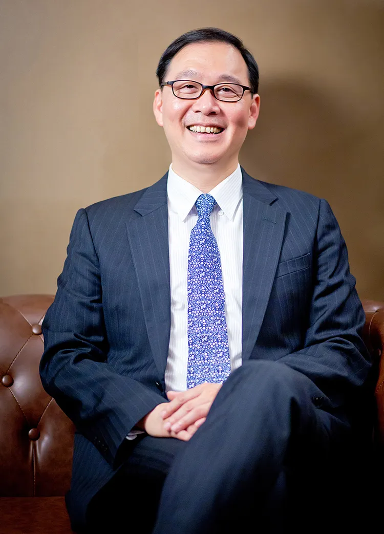 中信金融管理學院校長施光訓。取自中信金管學院官網