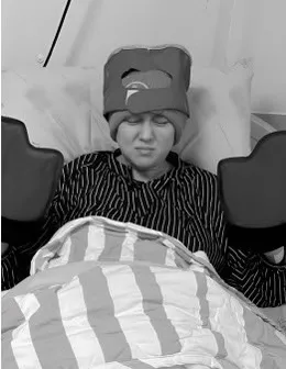 朱芯儀分享病榻模樣。重版文化提供