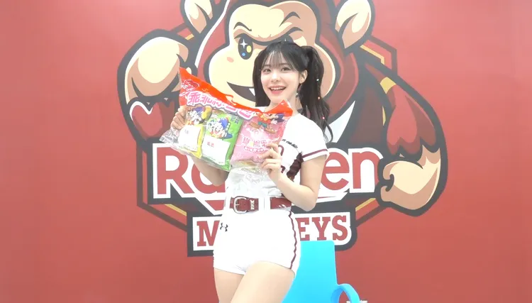 李多慧闖關成功，喜收乖乖組合包。鄭孟晃攝