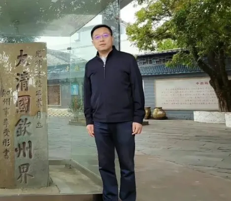 中國前「戰狼發言人」趙立堅遭「發配邊疆」，先前被民眾目擊面帶愁容現身廣西與越南邊界。資料照片