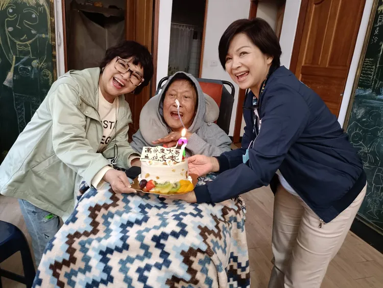 萬沙浪生前感受到演藝圈的暖流。台灣優質生命協會提供