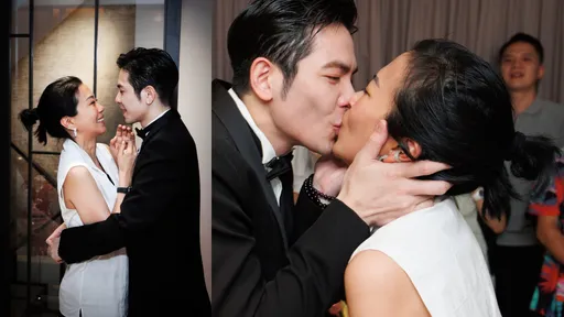 「這16年來我們偷偷的相愛」蕭敬騰豪宅求婚影片曝光　哽咽示愛：希望沒有讓妳等太久