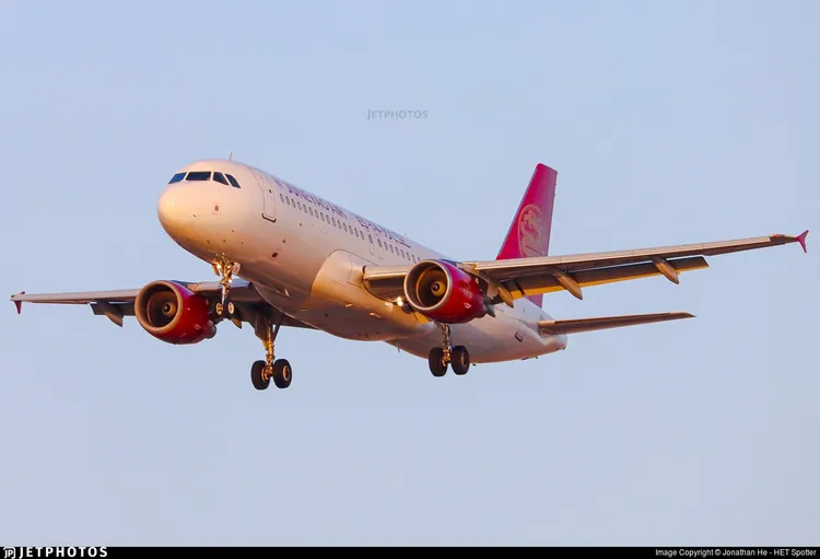 吉祥航空也是定期航班之一。翻攝飛行網站網頁