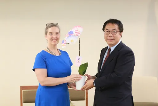 AIT處長孫曉雅拜會黃偉哲！暢談台美經貿　相約「台南400」共度歷史時刻