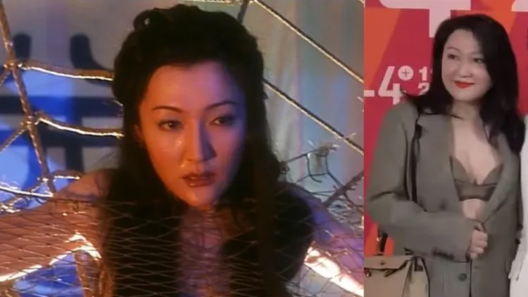 甄楚倩身材變得豐腴。翻攝電影畫面、TVB娛樂新聞台YT