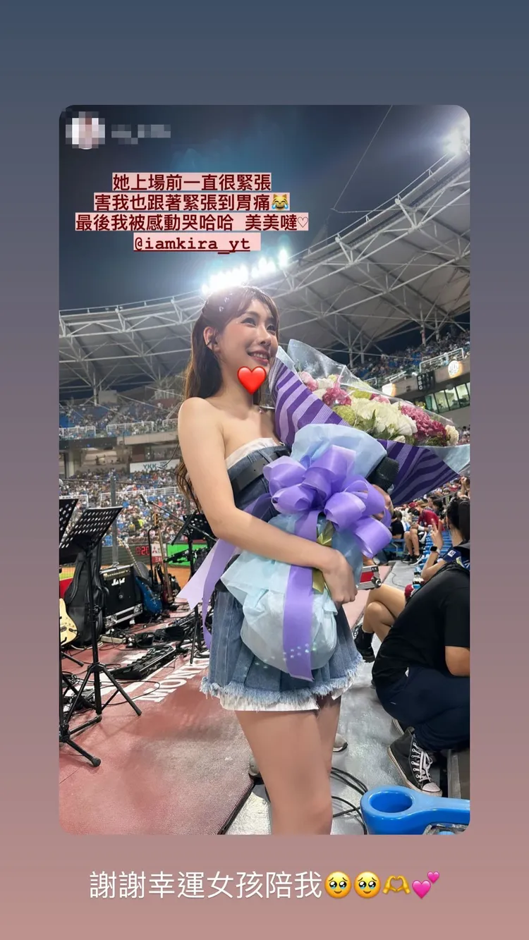 Kira在IG限動放了許多粉絲幫她拍攝下的倩影照。翻攝《iamkira_yt》的IG限動