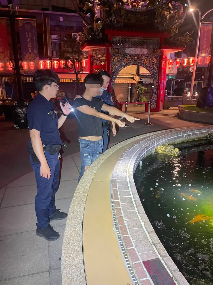 連姓男子被逮。桃園警分局提供