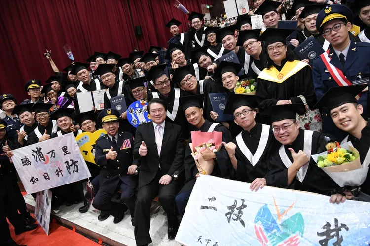 警察大學畢業典禮。警察大學提供