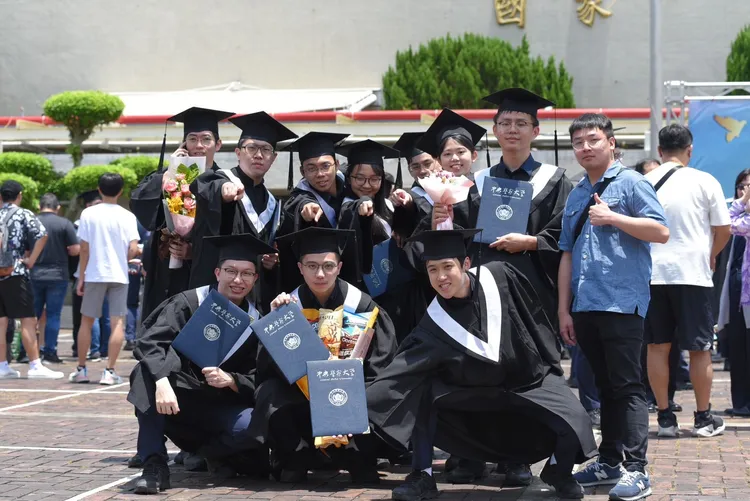 警察大學今天舉行畢業典禮。警察大學提供