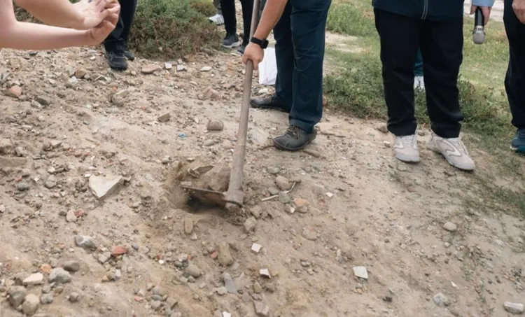 現場開挖。新竹市議會國民黨團提供