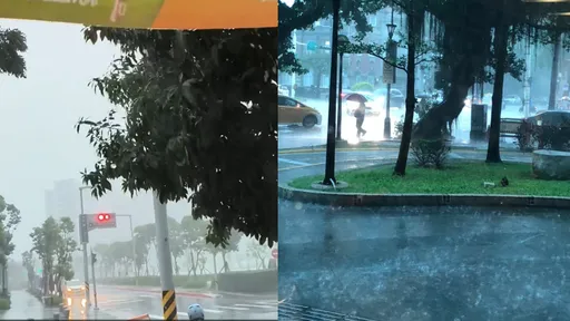 19縣市大雨特報！雷雨狂炸像颱風　他崩潰：電腦掛了無法開機