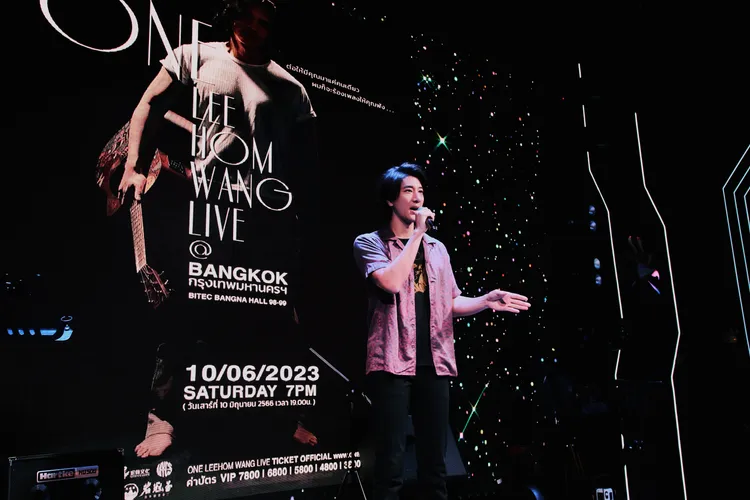 王力宏慶功宴上期待回到台北開唱。寬魚提供