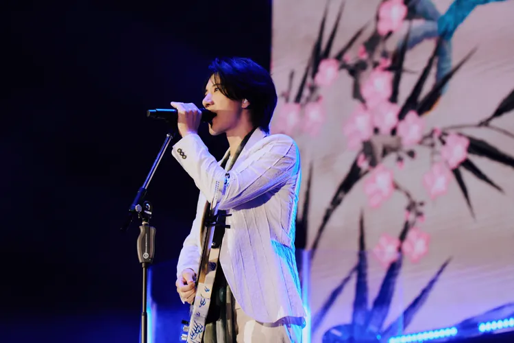 王力宏曼谷演唱會演唱多首經典歌曲。寬魚提供