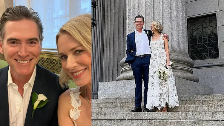 娜欧蜜瓦兹与比利库达普交往6年修成正果。翻摄naomiwatts IG